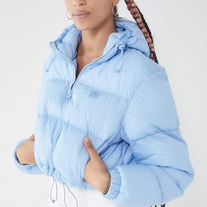 Brand New Cropped Fila Puffer